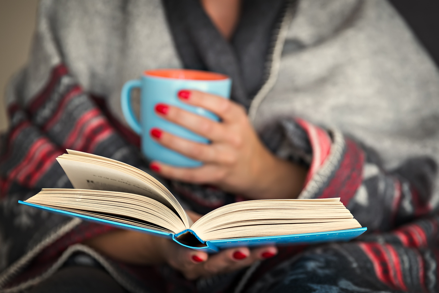 woman reading